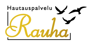Hautaustoimisto Rauha Oy logo